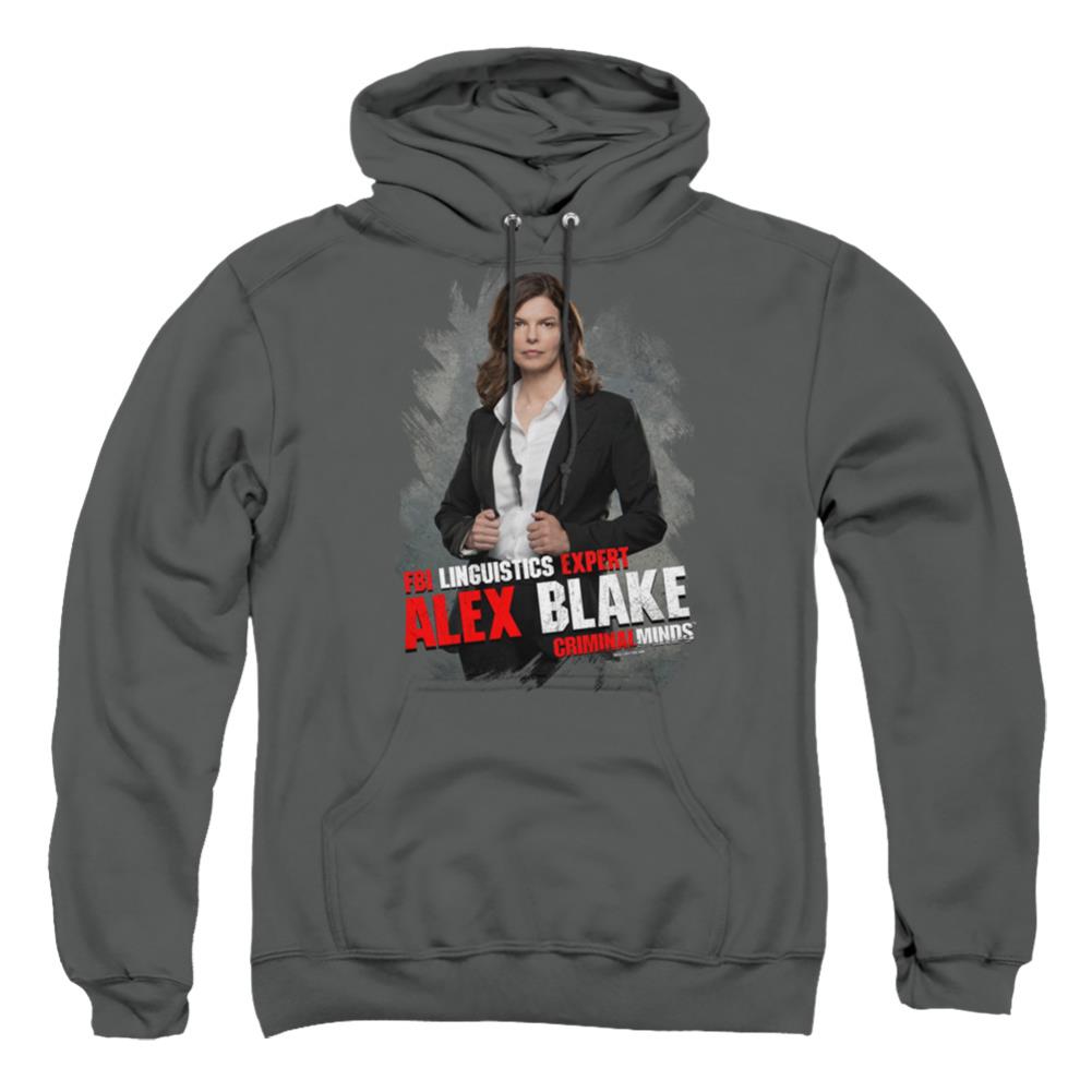 Criminal Minds Alex Blake Men's Pull-Over 75 25 Poly Hoodie