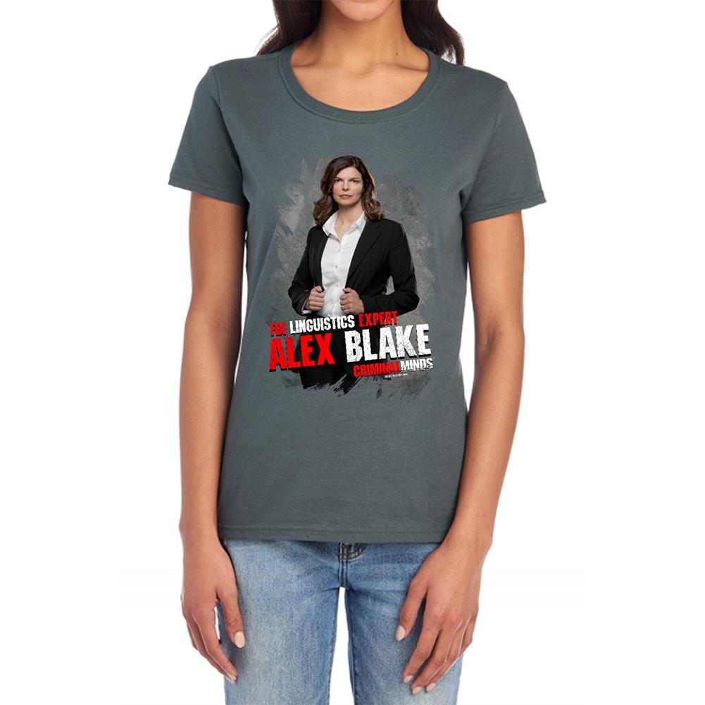Criminal Minds Alex Blake Women's 18/1 Cotton Short-Sleeve T-Shirt