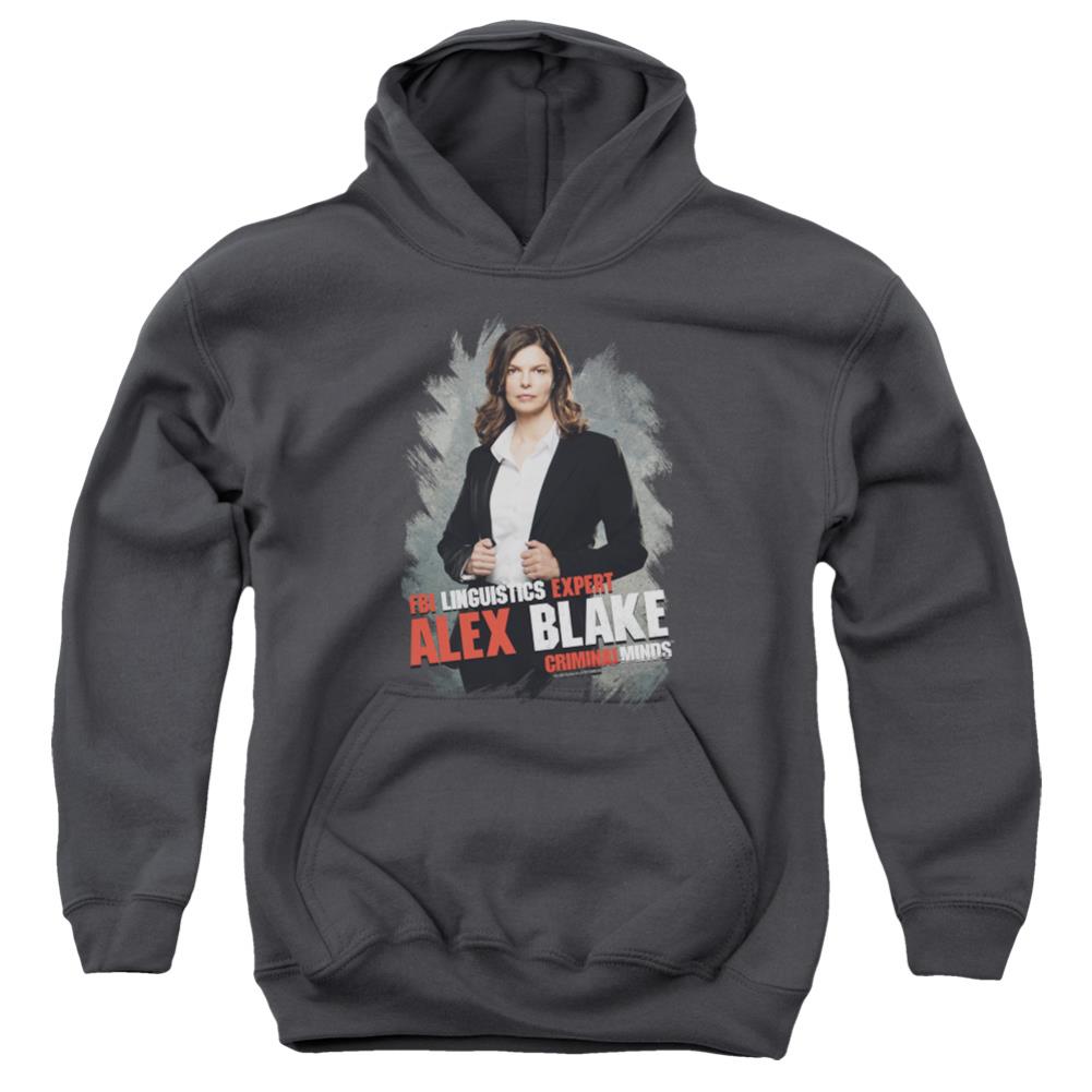 Criminal Minds Alex Blake Youth Cotton Poly Pull-Over Hoodie