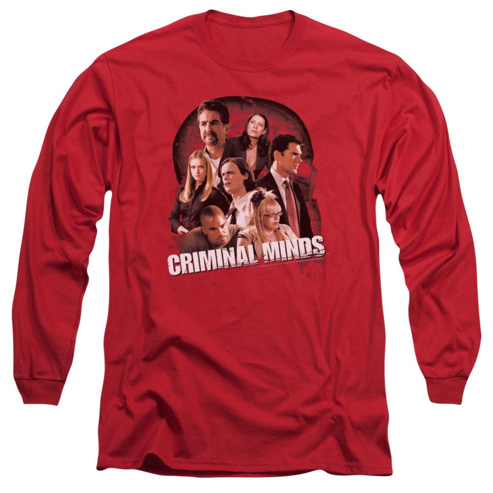 Criminal Minds Brain Trust Men's 18/1 Cotton Long-Sleeve T-Shirt