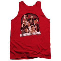 Criminal Minds Brain Trust Men's 18/1 Cotton Tank Top