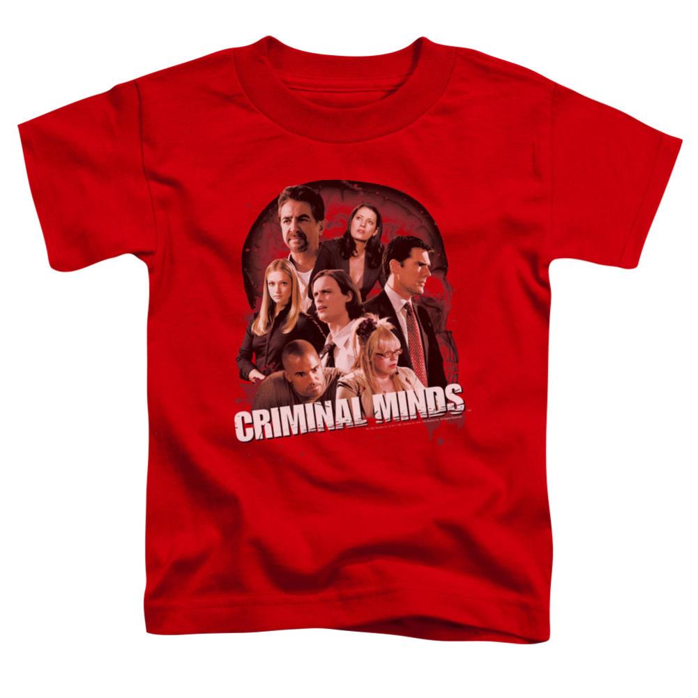 Criminal Minds Brain Trust Toddler 18/1 Cotton Short-Sleeve T-Shirt