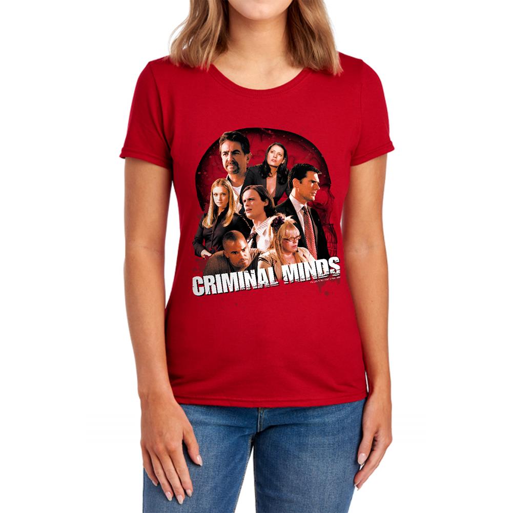 Criminal Minds Brain Trust Women's 18/1 Cotton Short-Sleeve T-Shirt