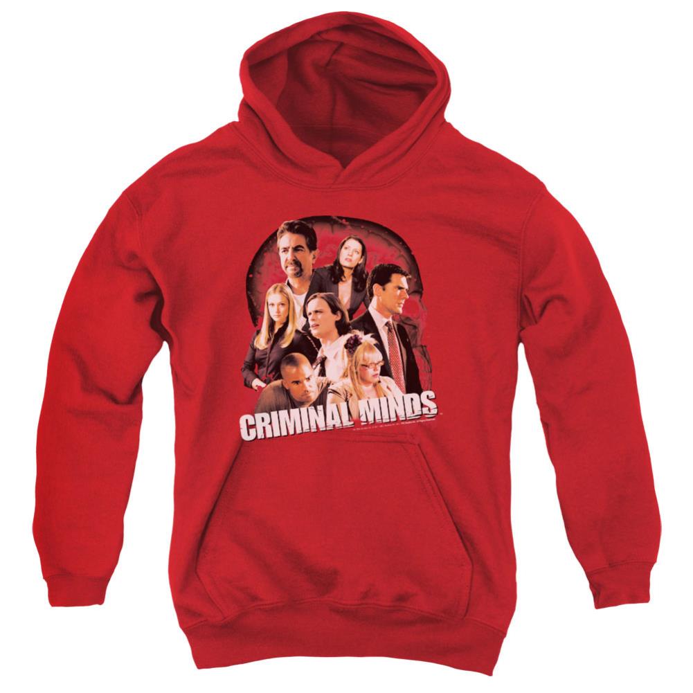 Criminal Minds Brain Trust Youth Cotton Poly Pull-Over Hoodie