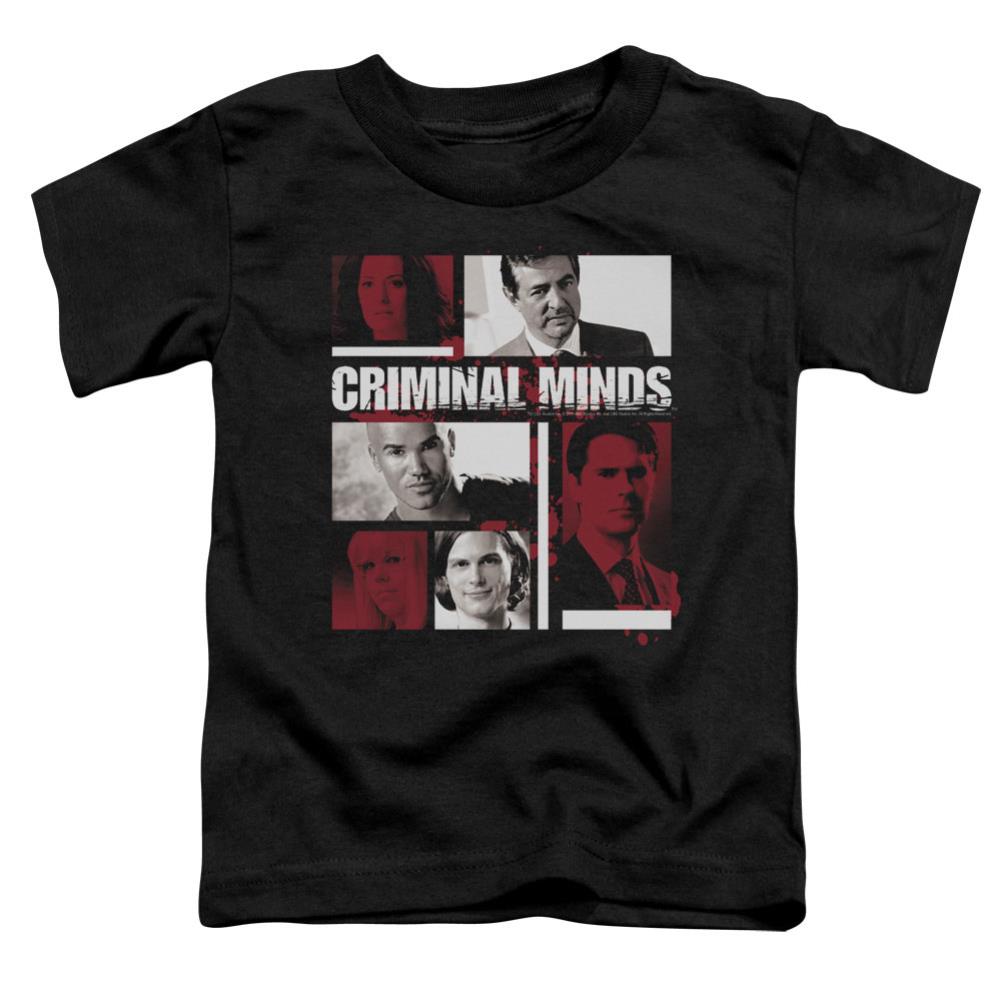 Criminal Minds Character Boxes Toddler 18/1 Cotton Short-Sleeve T-Shirt