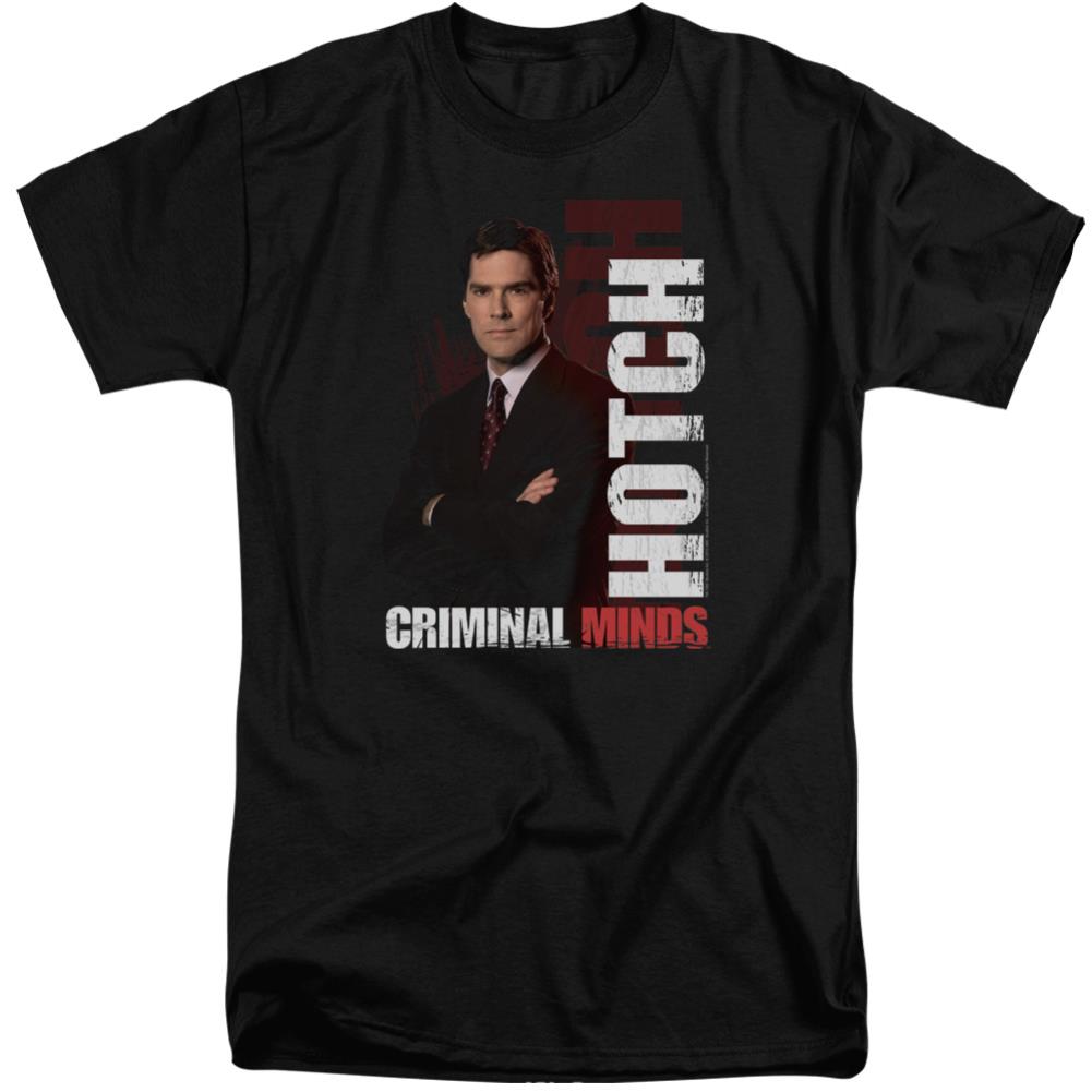 Criminal Minds Hotch Men's 18/1 Tall Cotton Short-Sleeve T-Shirt