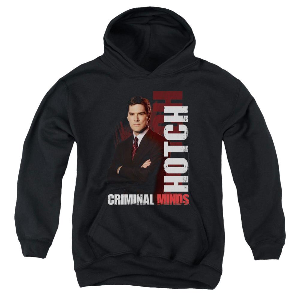 Criminal Minds Hotch Youth Cotton Poly Pull-Over Hoodie