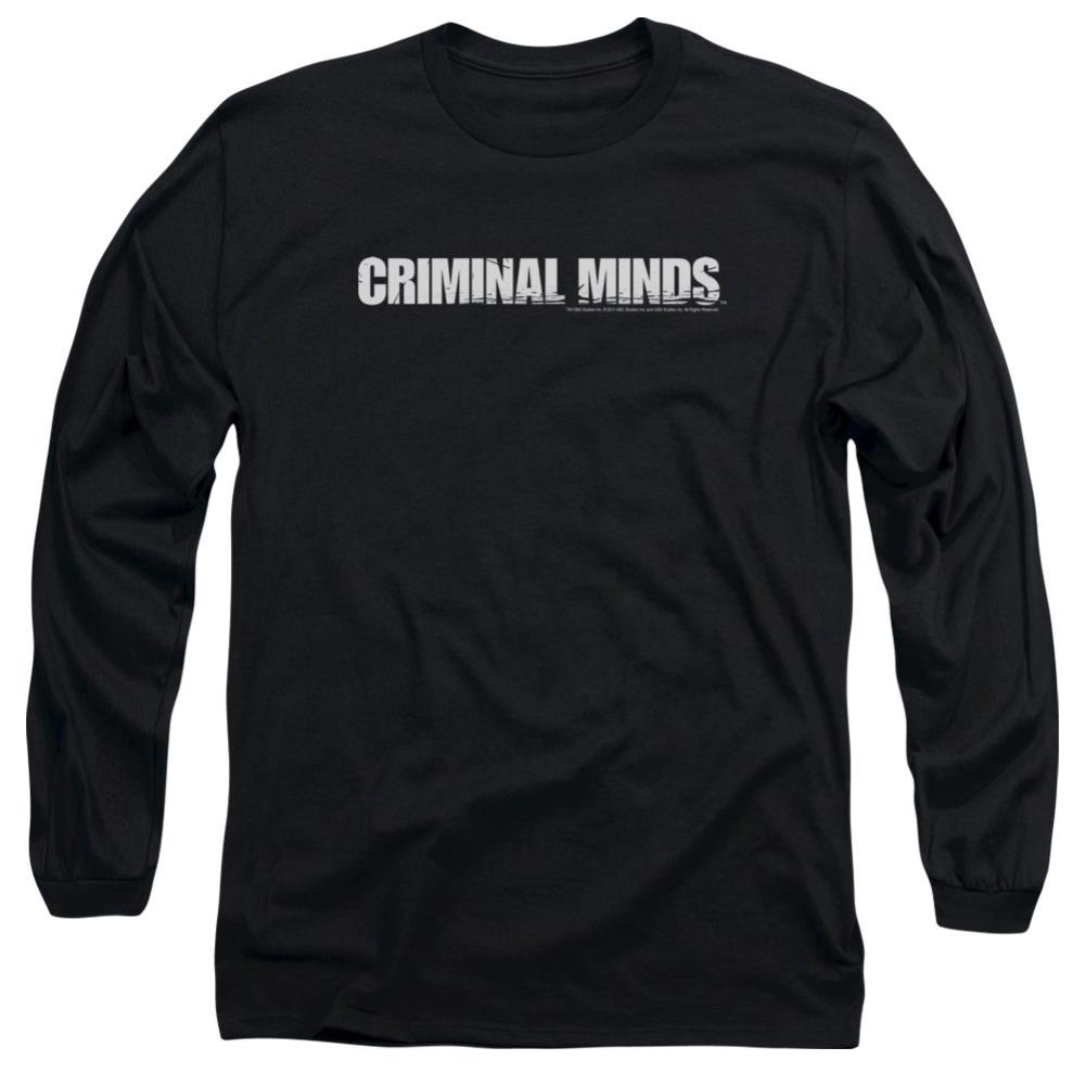 Criminal Minds Logo Men's 18/1 Cotton Long-Sleeve T-Shirt