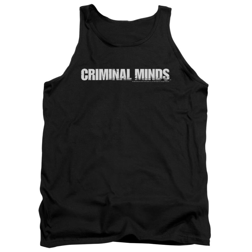 Criminal Minds Logo Men's 18/1 Cotton Tank Top