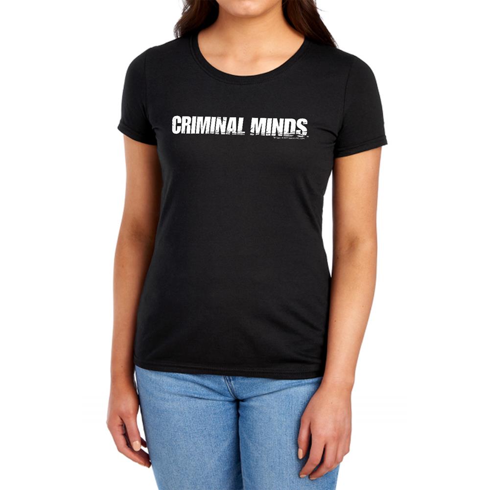 Criminal Minds Logo Women's 18/1 Cotton Short-Sleeve T-Shirt
