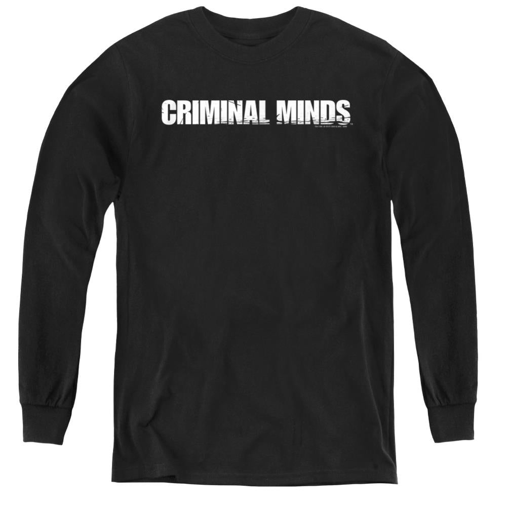 Criminal Minds Logo Youth Long-Sleeve T-Shirt