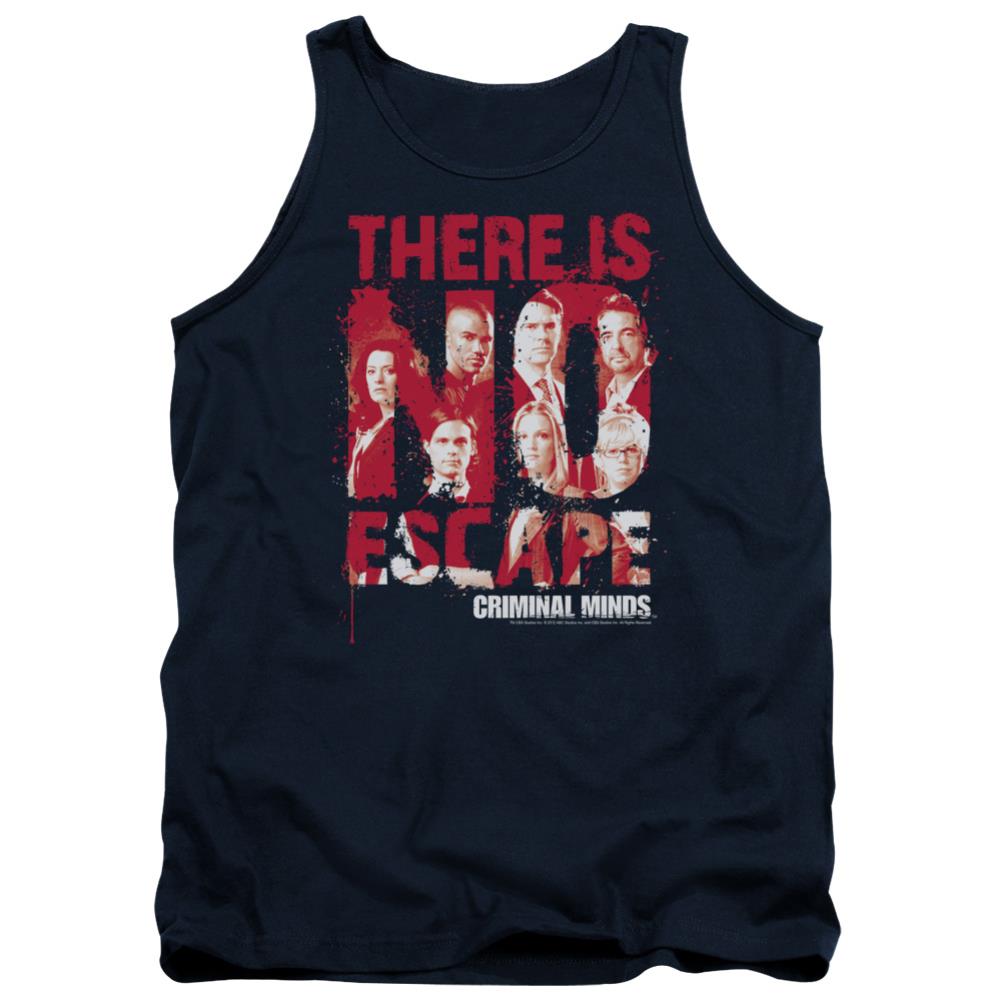 Criminal Minds No Escape Men's 18/1 Cotton Tank Top