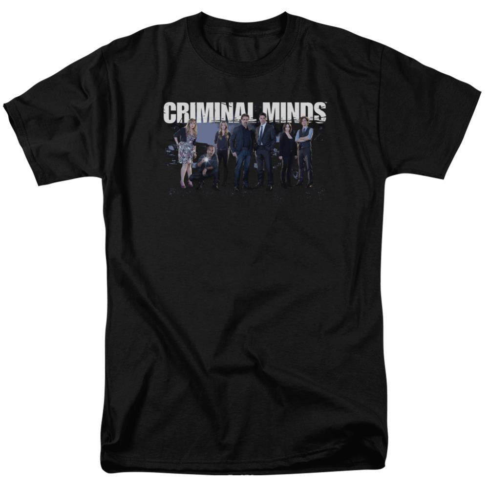 Criminal Minds Season 10 Cast Men's 18/1 Cotton Short-Sleeve T-Shirt