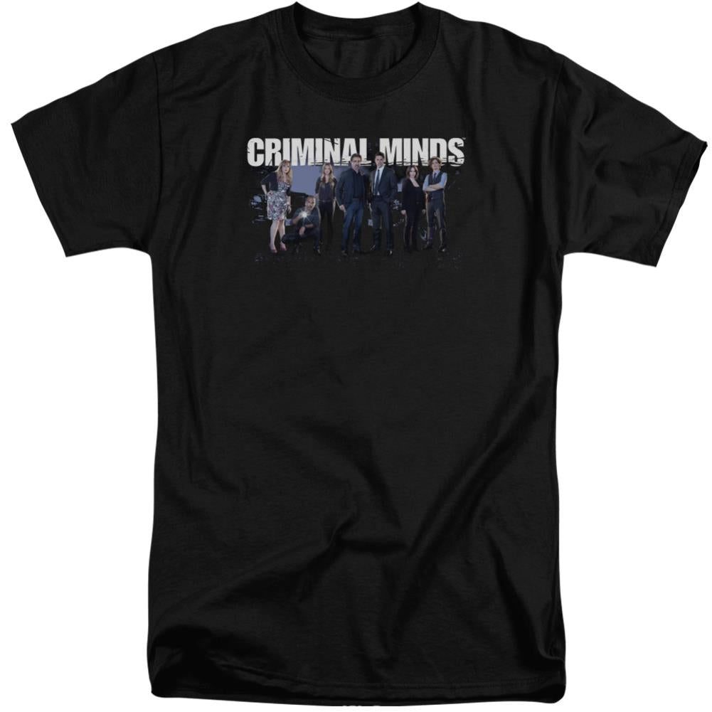 Criminal Minds Season 10 Cast Men's 18/1 Tall Cotton Short-Sleeve T-Shirt
