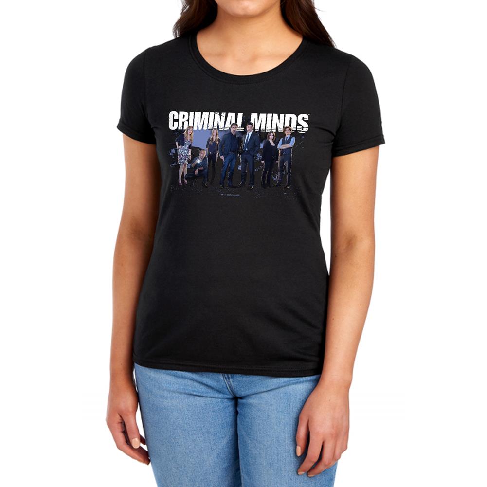 Criminal Minds Season 10 Cast Women's 18/1 Cotton Short-Sleeve T-Shirt