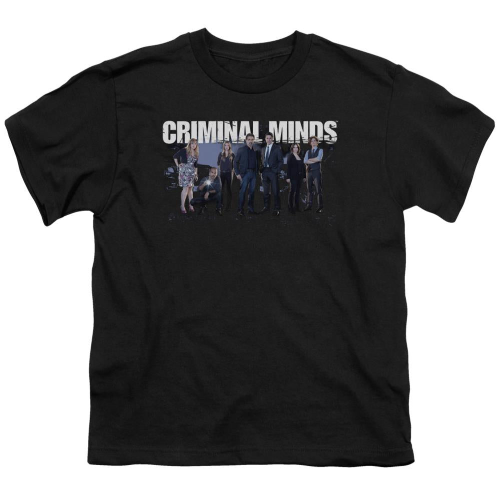 Criminal Minds Season 10 Cast Youth 18/1 100% Cotton Short-Sleeve T-Shirt