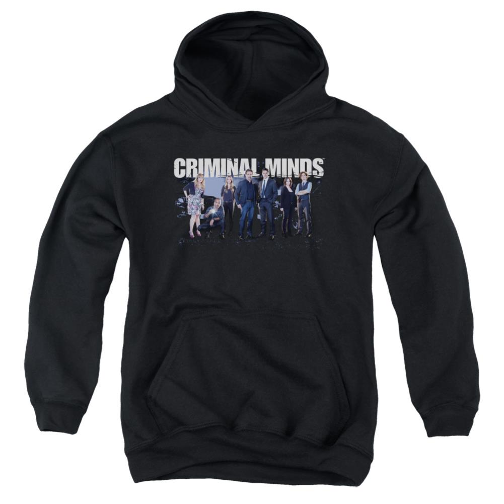 Criminal Minds Season 10 Cast Youth Cotton Poly Pull-Over Hoodie