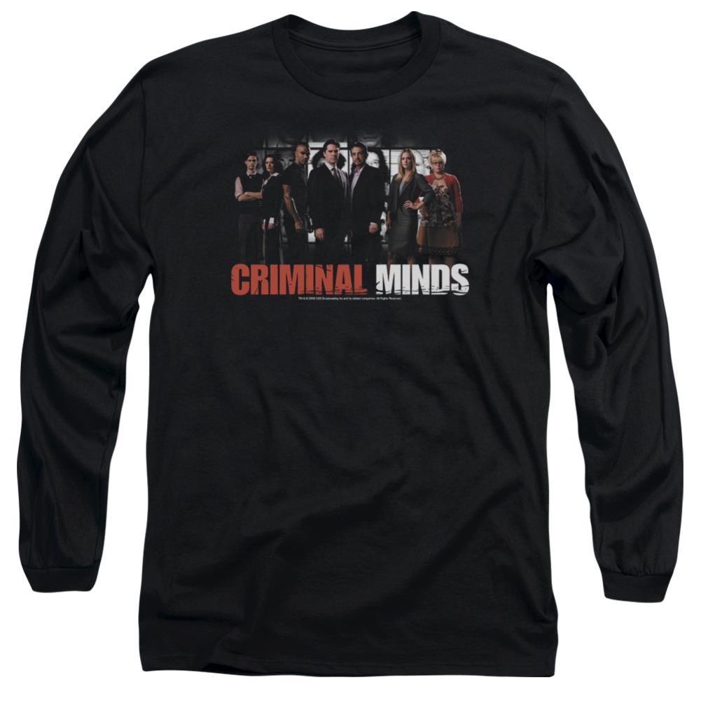 Criminal Minds The Brain Trust Men's 18/1 Cotton Long-Sleeve T-Shirt