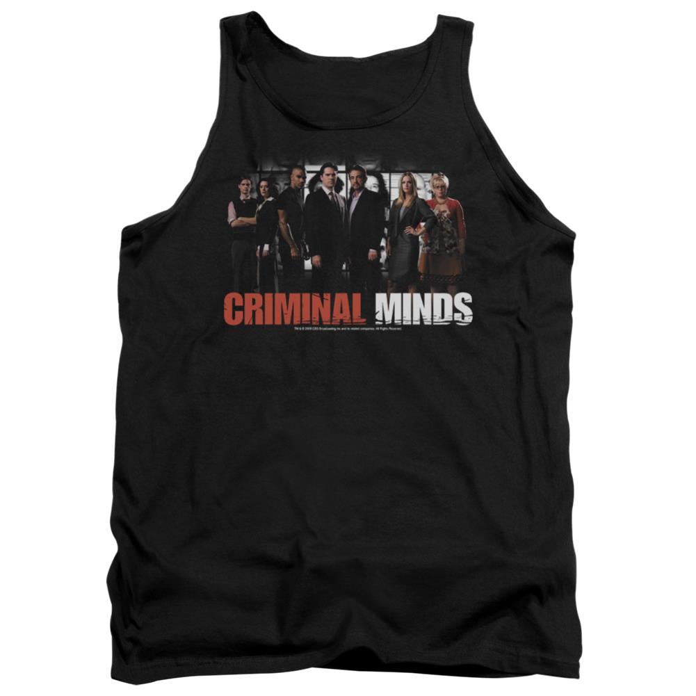 Criminal Minds The Brain Trust Men's 18/1 Cotton Tank Top
