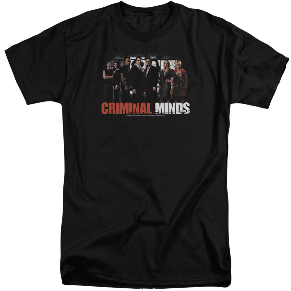 Criminal Minds The Brain Trust Men's 18/1 Tall Cotton Short-Sleeve T-Shirt