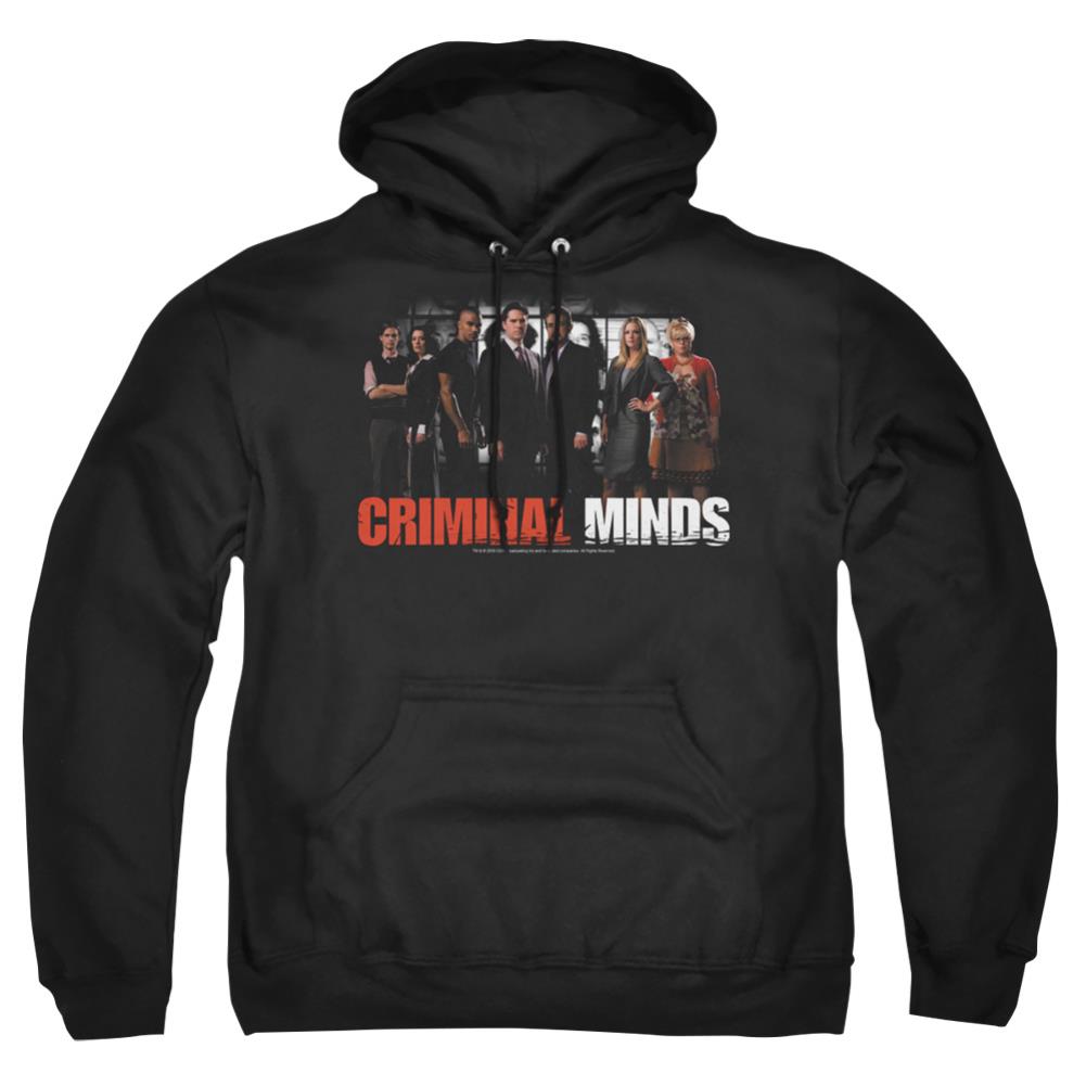 Criminal Minds The Brain Trust Men's Pull-Over 75 25 Poly Hoodie