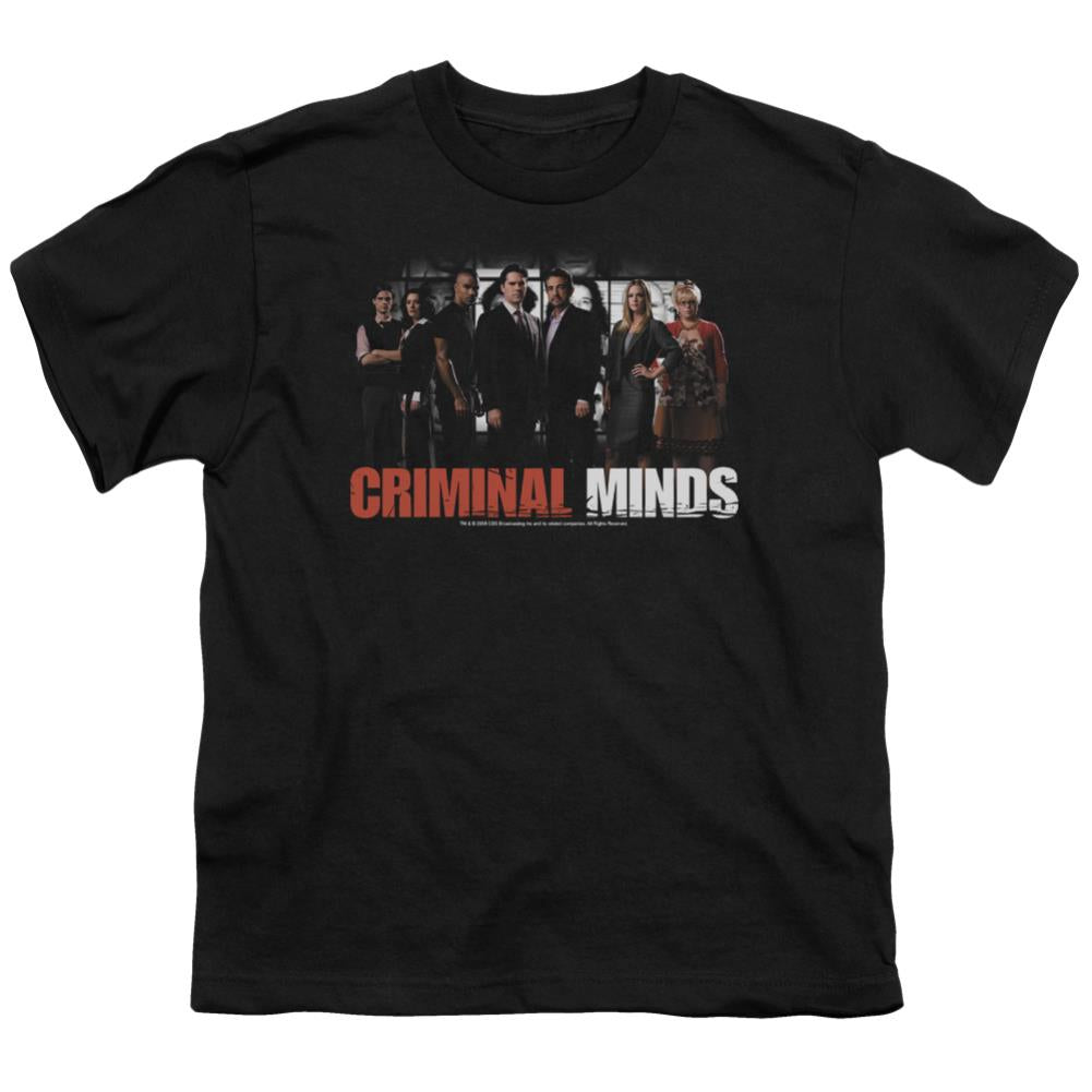 Criminal Minds The Brain Trust Youth 18/1 100% Cotton Short-Sleeve T-Shirt