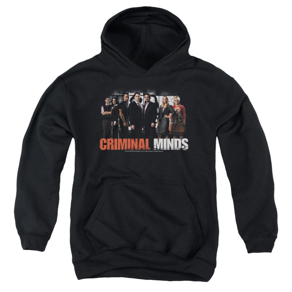 Criminal Minds The Brain Trust Youth Cotton Poly Pull-Over Hoodie