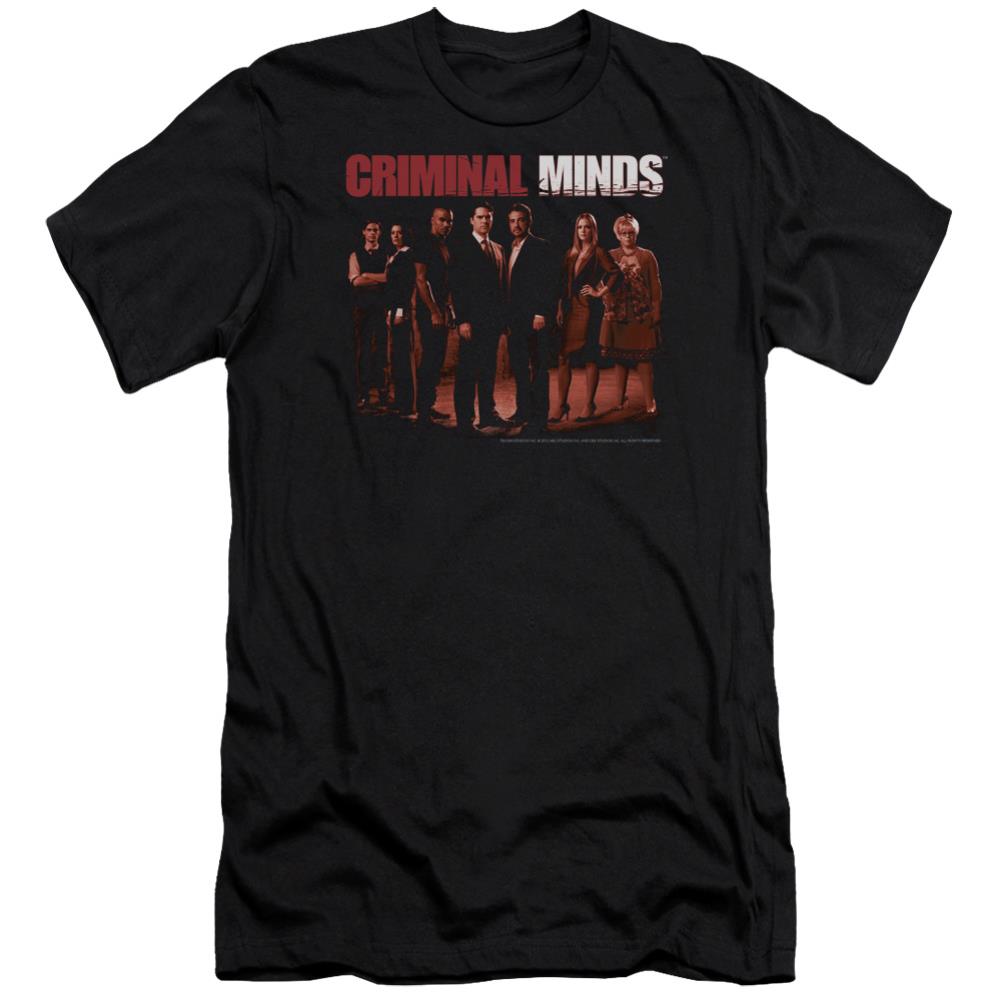 Criminal Minds The Crew Men's Ultra-Soft 30/1 Cotton Slim Short-Sleeve T-Shirt