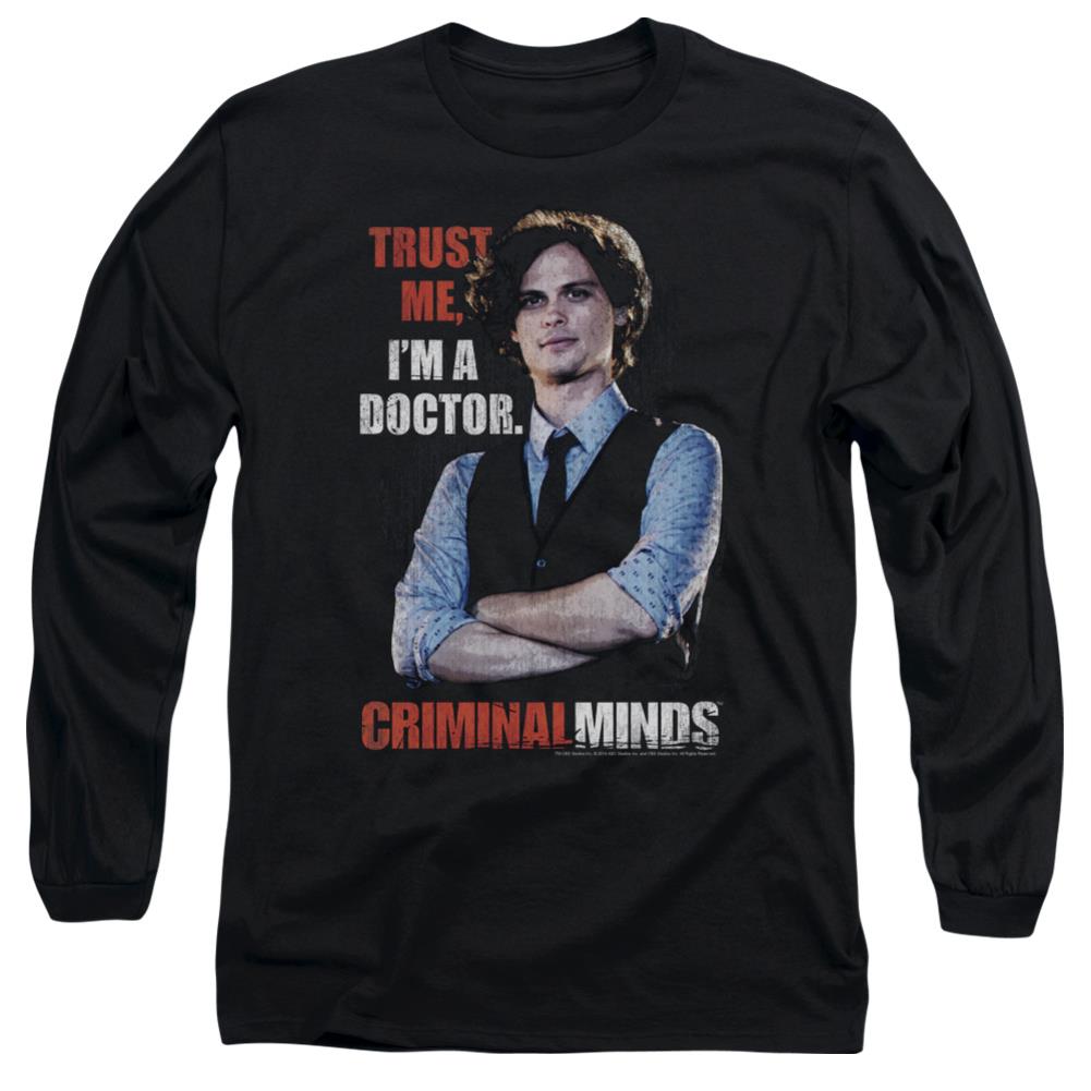 Criminal Minds Trust Me Men's 18/1 Cotton Long-Sleeve T-Shirt