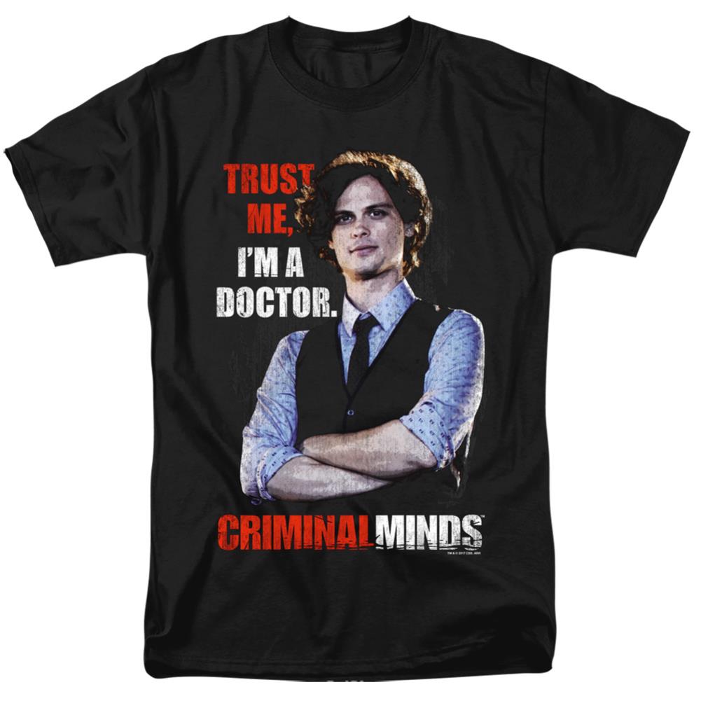 Criminal Minds Trust Me Men's 18/1 Cotton Short-Sleeve T-Shirt