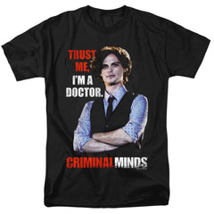 Criminal Minds Trust Me Men's 18/1 Cotton Short-Sleeve T-Shirt