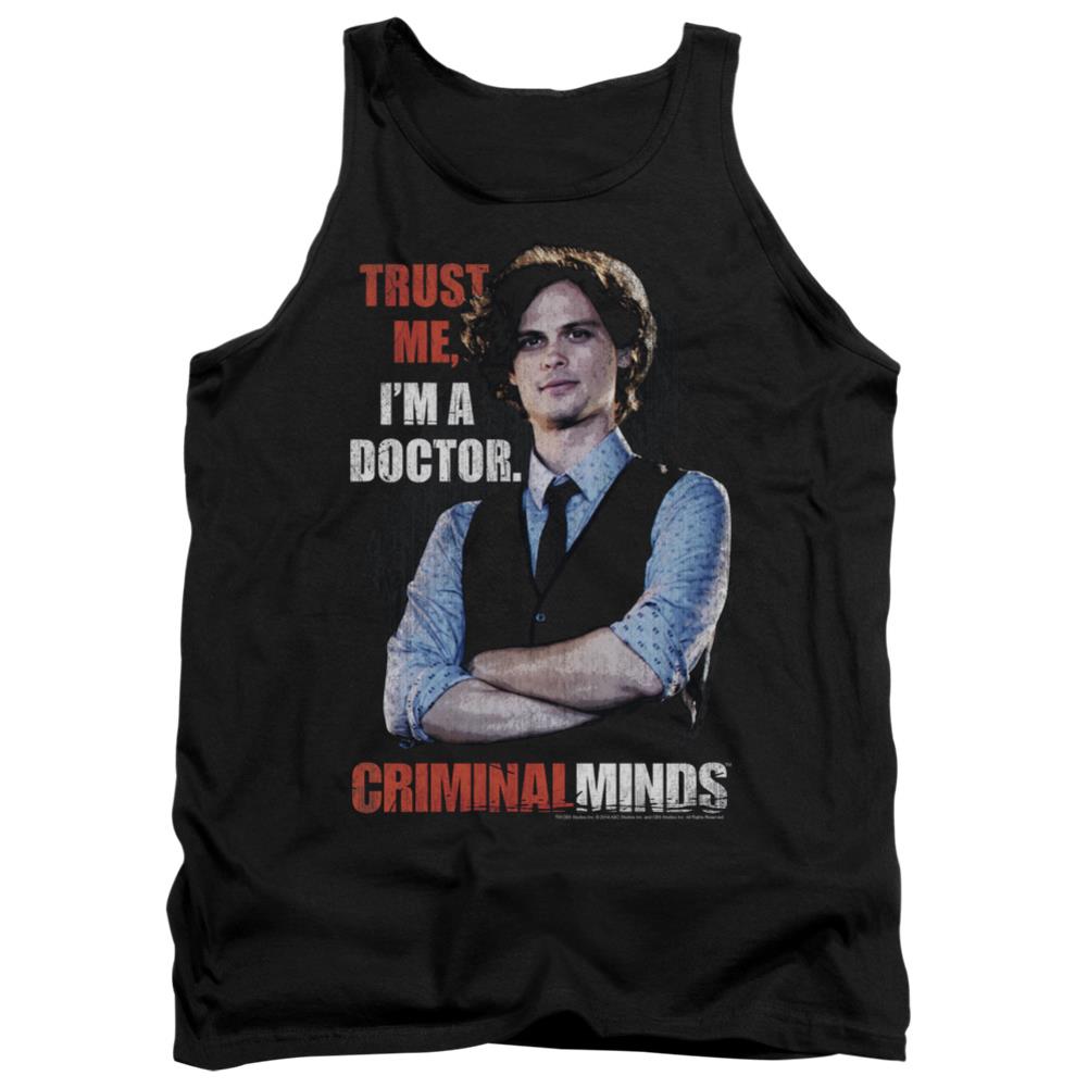 Criminal Minds Trust Me Men's 18/1 Cotton Tank Top