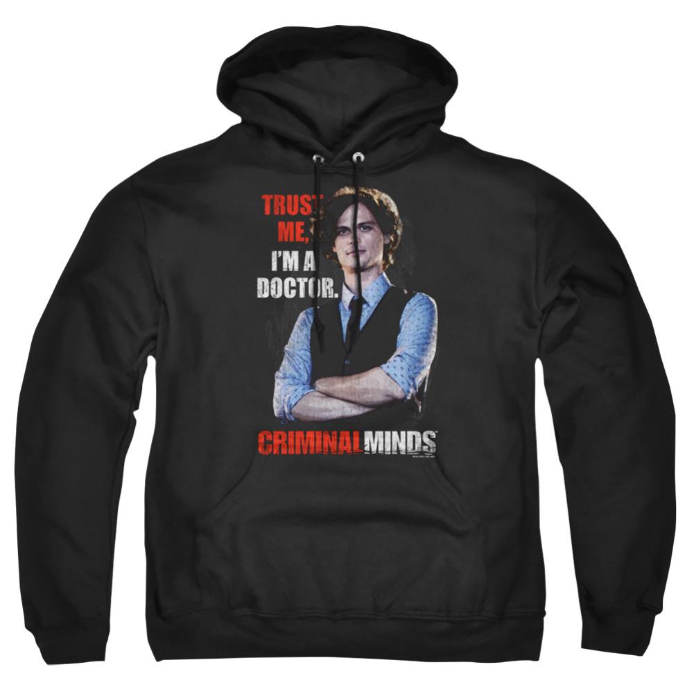Criminal Minds Trust Me Men's Pull-Over 75 25 Poly Hoodie