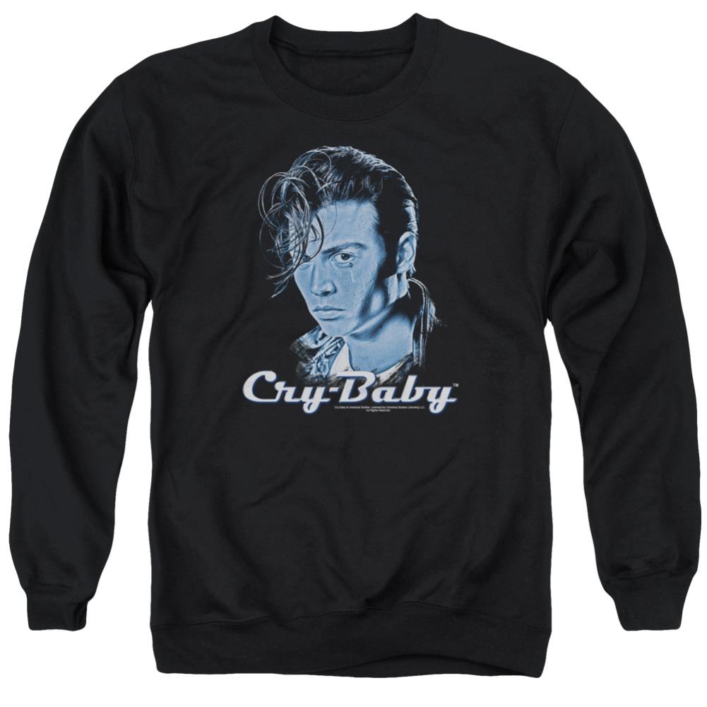 Cry Baby King Cry Baby Men's Crewneck 50 50 Poly Long-Sleeve T-Shirt