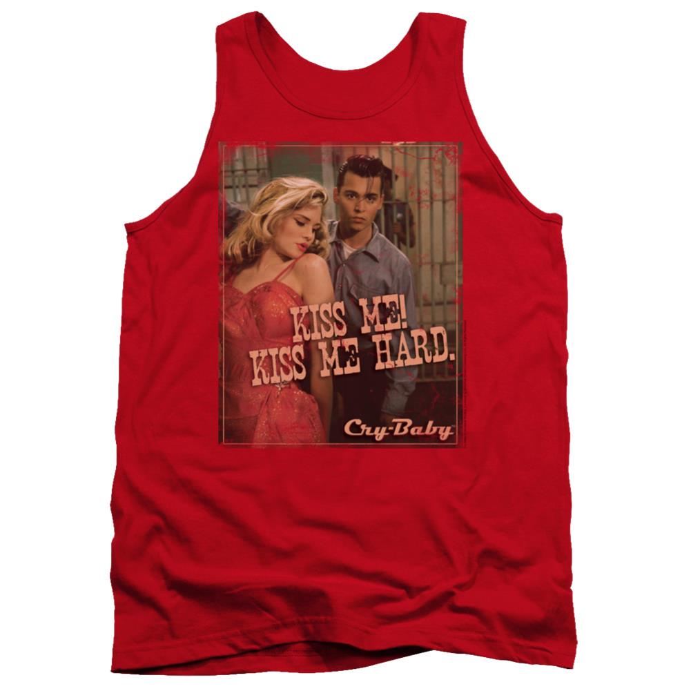 Cry Baby Kiss Me Men's 18/1 Cotton Tank Top