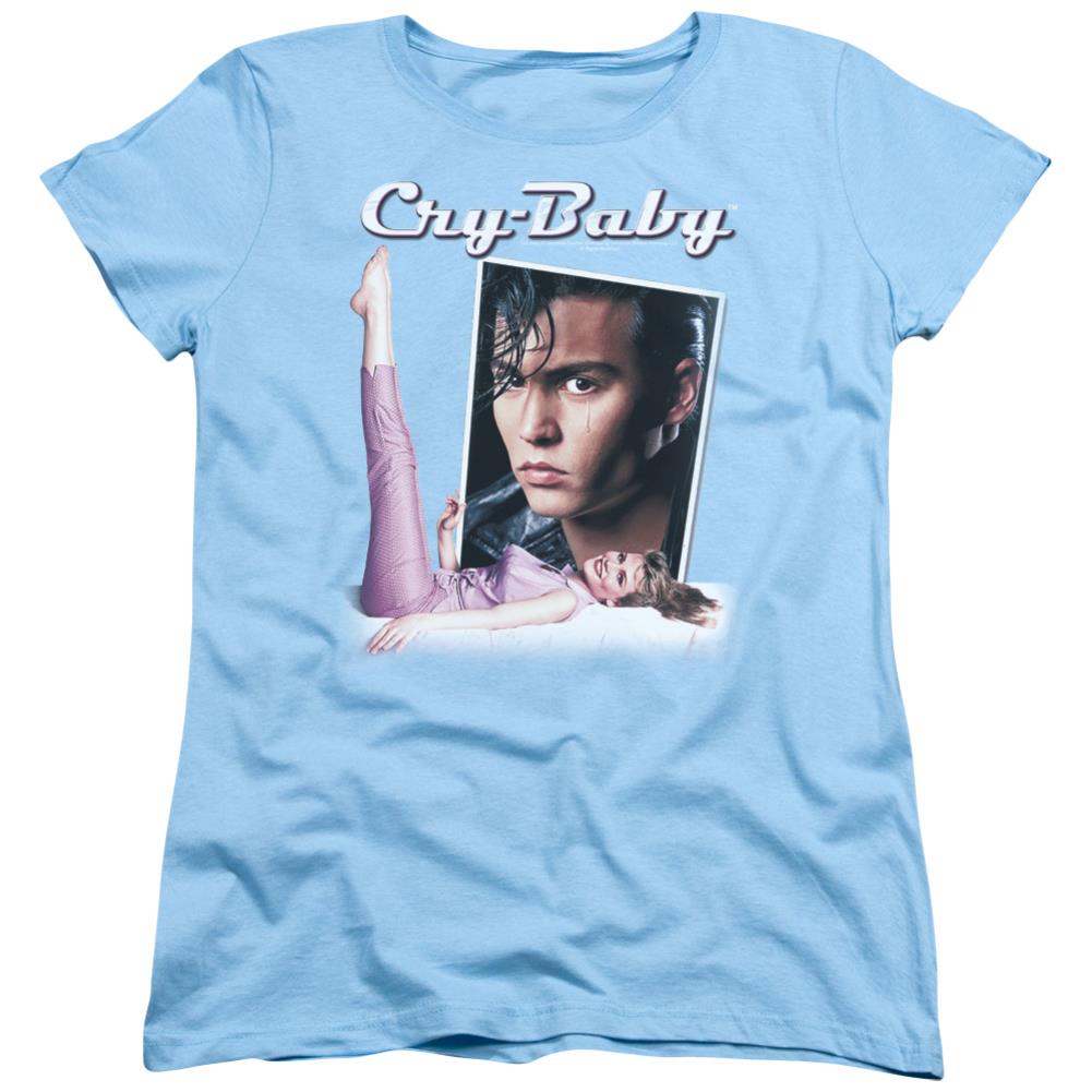 Cry Baby Title Women's 18/1 Cotton Short-Sleeve T-Shirt