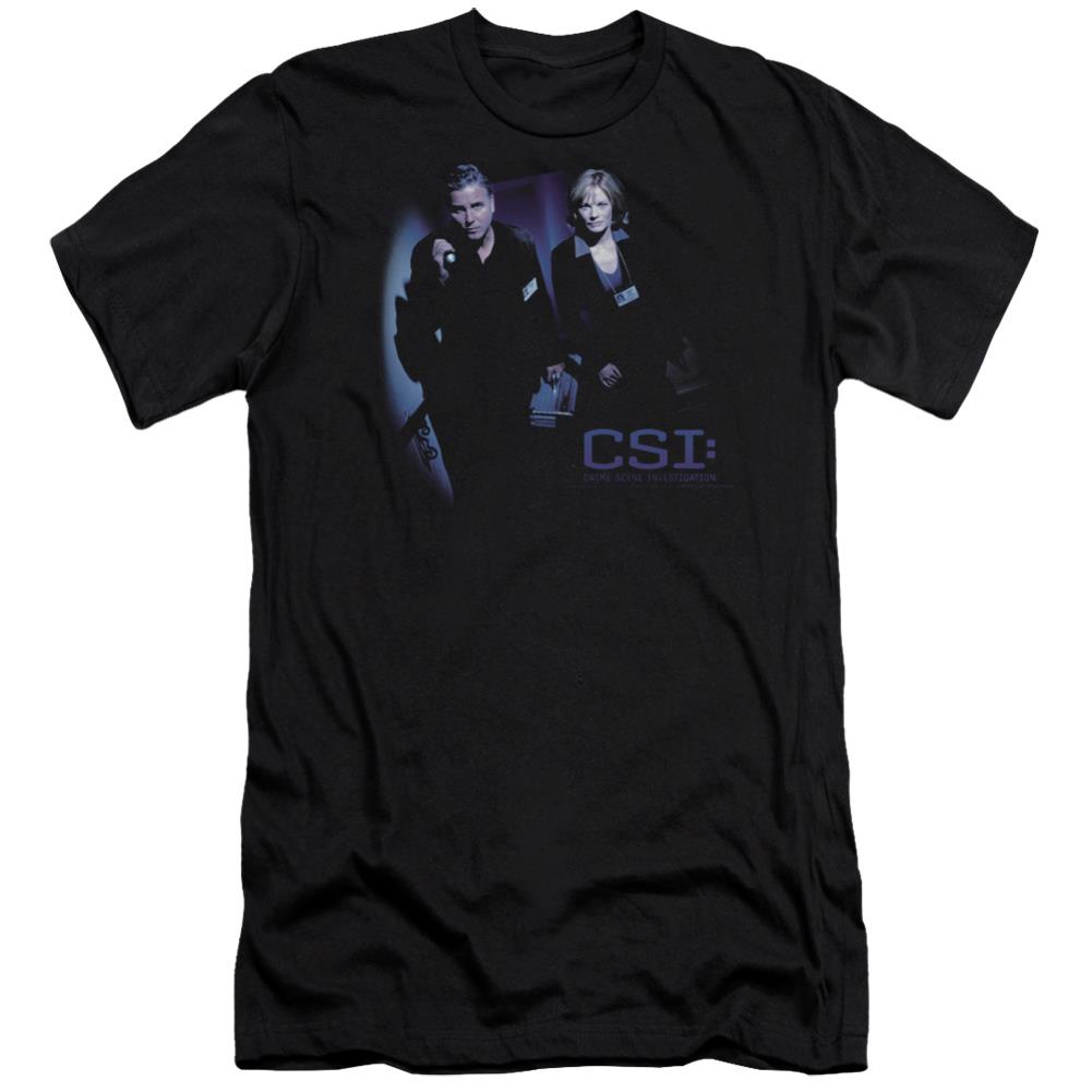 CSI At The Scene Men's Ultra-Soft 30/1 Cotton Slim Short-Sleeve T-Shirt