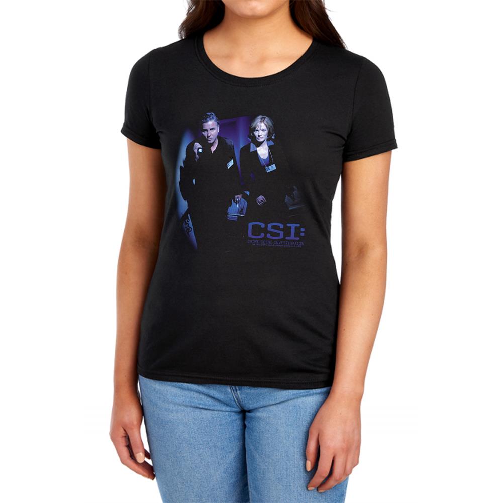 CSI At The Scene Women's 18/1 Cotton Short-Sleeve T-Shirt