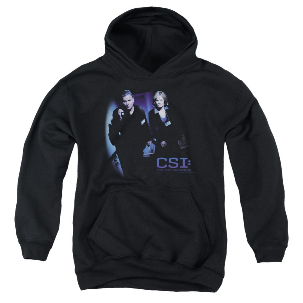 CSI At The Scene Youth Cotton Poly Pull-Over Hoodie