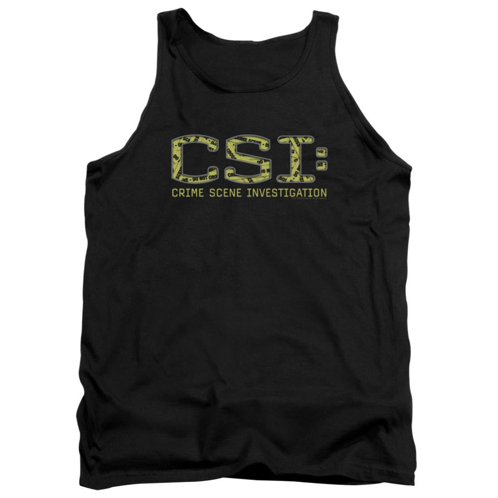 CSI Collage Logo Men's 18/1 Cotton Tank Top