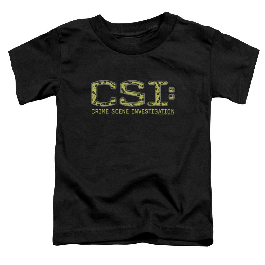 CSI Collage Logo Toddler 18/1 Cotton Short-Sleeve T-Shirt