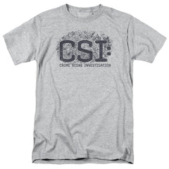 CSI Distressed Logo Men's 18/1 Cotton Short-Sleeve T-Shirt