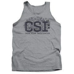 CSI Distressed Logo Men's 18/1 Cotton Tank Top