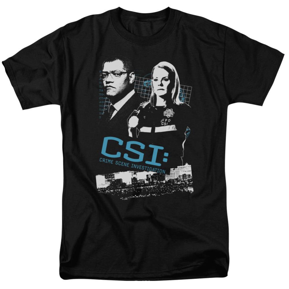 CSI Investigate This Men's 18/1 Cotton Short-Sleeve T-Shirt