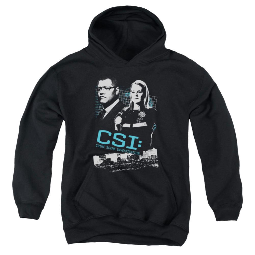 CSI Investigate This Youth Cotton Poly Pull-Over Hoodie