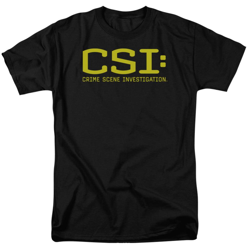 CSI Logo Men's 18/1 Cotton Short-Sleeve T-Shirt