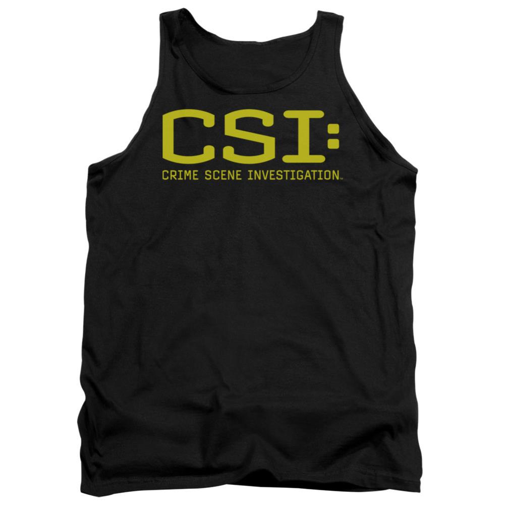CSI Logo Men's 18/1 Cotton Tank Top