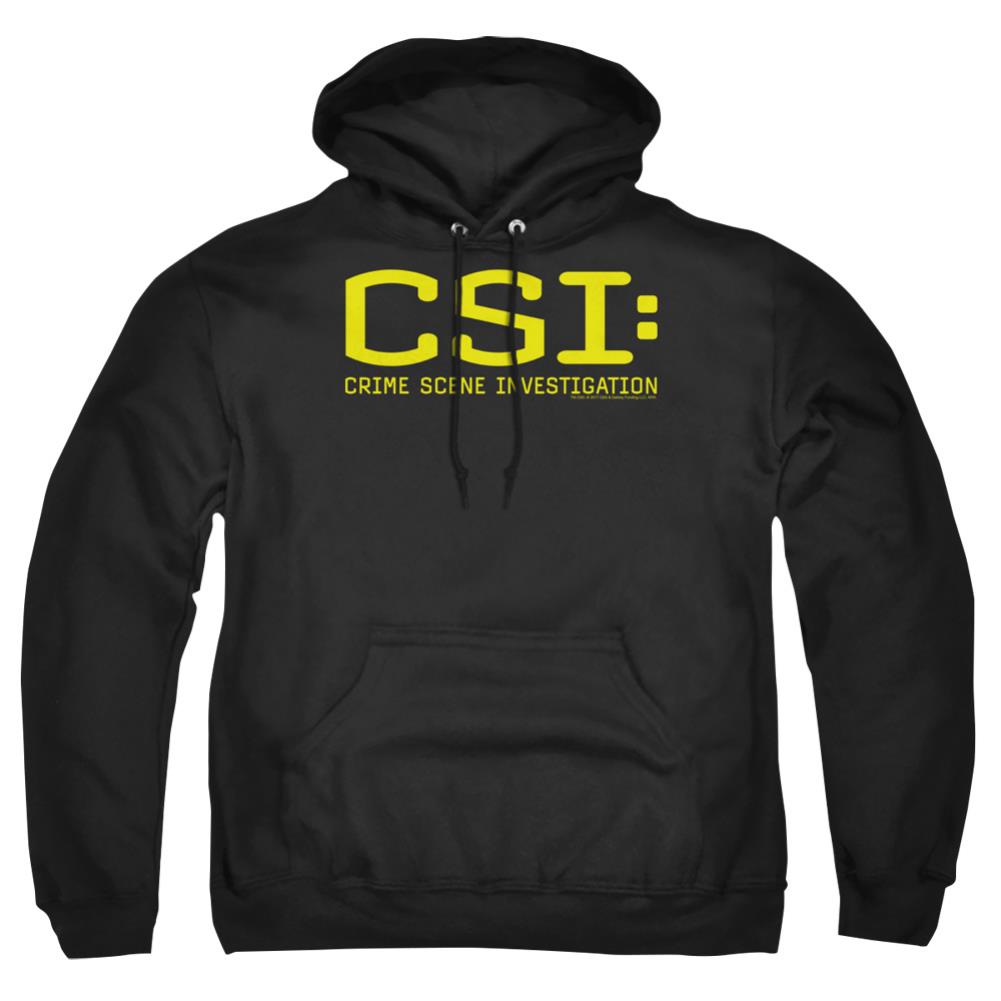 CSI Logo Men's Pull-Over 75 25 Poly Hoodie