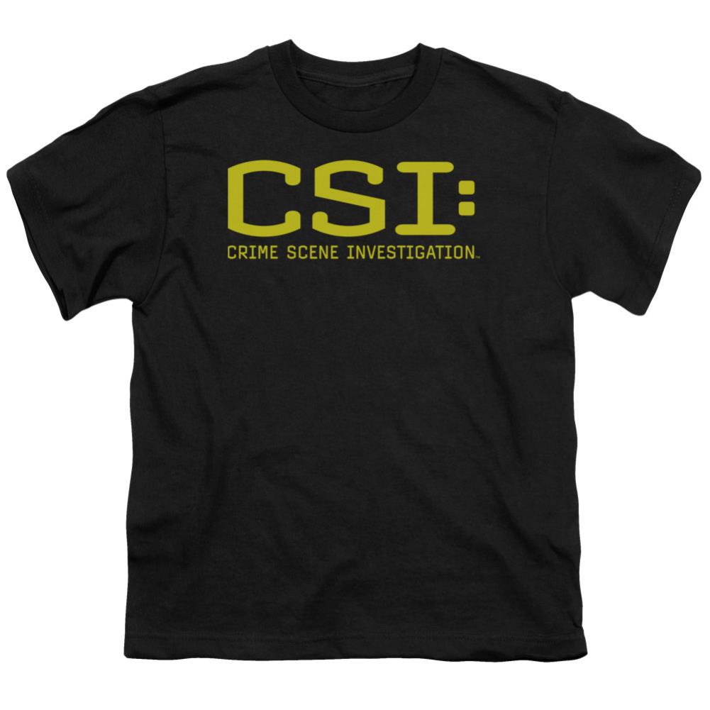 CSI Logo Youth 18/1 100% Cotton Short-Sleeve T-Shirt