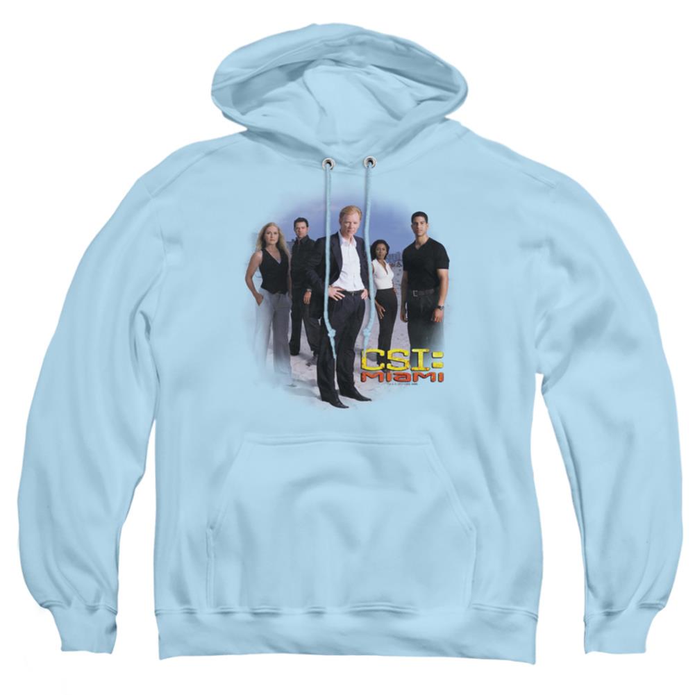 CSI Miami Cast Men's Pull-Over 75 25 Poly Hoodie